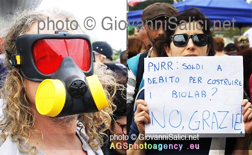 A Pesaro una grande e prima manifestazione nazionale contro i biolab in Italia