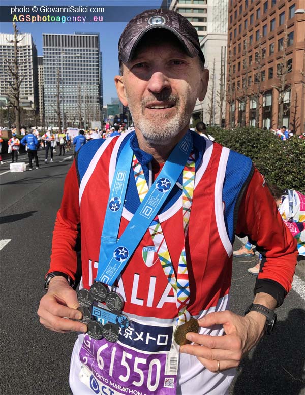 il maratoneta Arnaldo Mandelli a Tokyo chiude il circuito Abbott World Marathon Majors