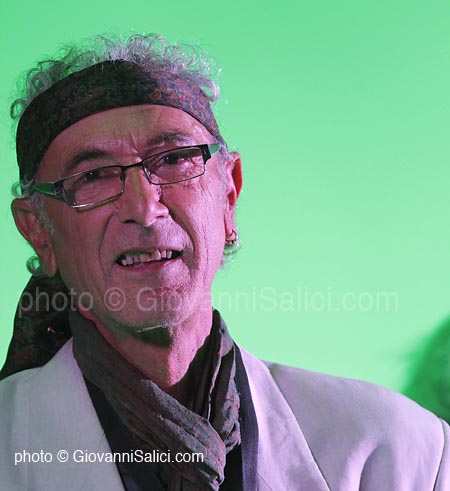 Marco Pollini della Guasta in una foto durante l'ultimo concerto a Menaggio il 6 maggio 2017