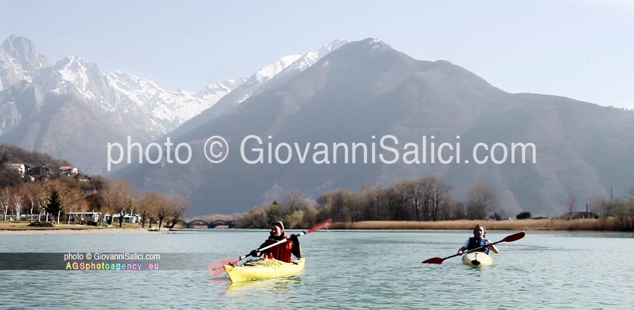 Attività in Natura 2024 Giovanni Salici per l'Ambiente, in kayak sul fiume Mera